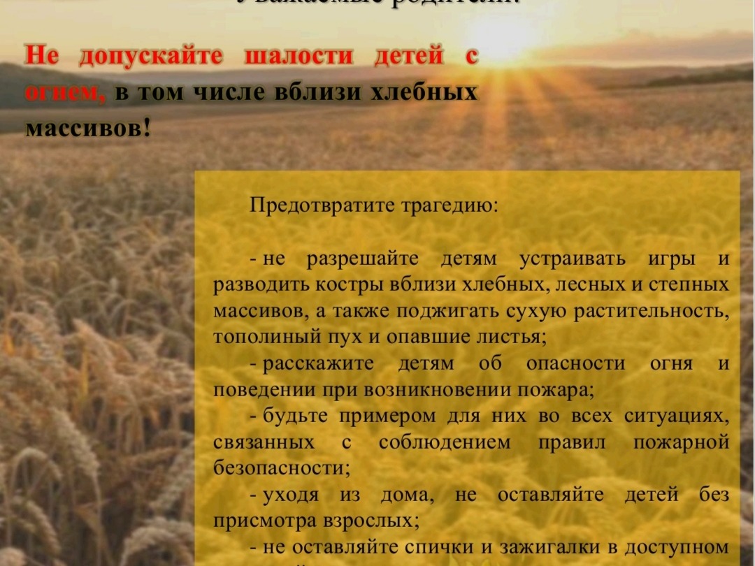 Чтобы избежать пожара по причине шалости детей с огнем:.